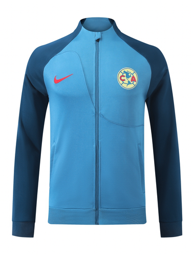 CF América 24/25 Men's Blue Long Zip Jacket