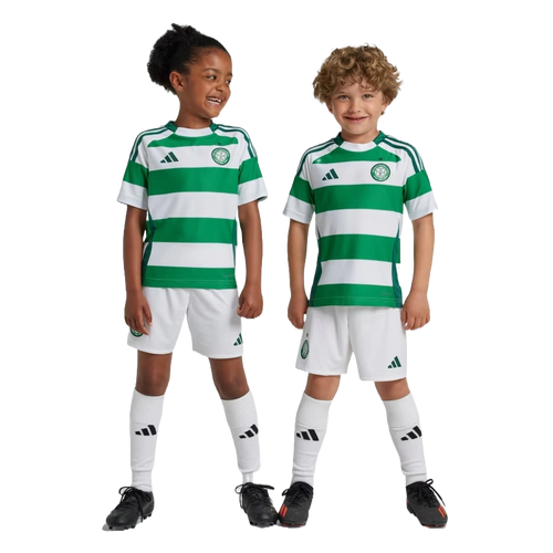 Celtic 24/25 Kid's Home Shirt and Shorts