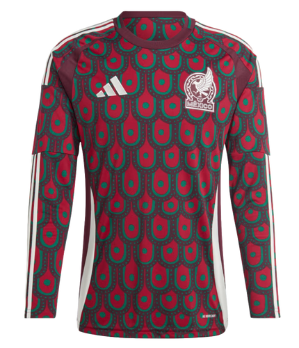 Mexico 2024 Men's Home Long Sleeve Shirt