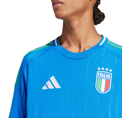 Italy 2024 Men's Home Long Sleeve Shirt