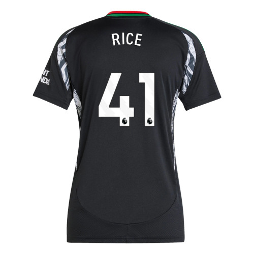 RICE #41 Arsenal 24/25 Women's Away Shirt - PL Font