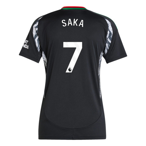 SAKA #7 Arsenal 24/25 Women's Away Shirt - PL Font