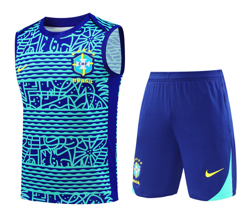 Brazil 2024 Men's Pre-Match Tank Top