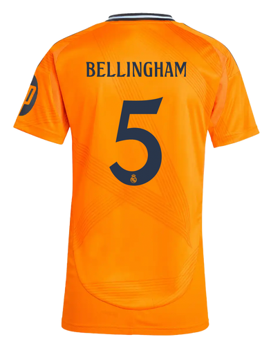 BELLINGHAM #5 Real Madrid 24/25 Women's Away Shirt