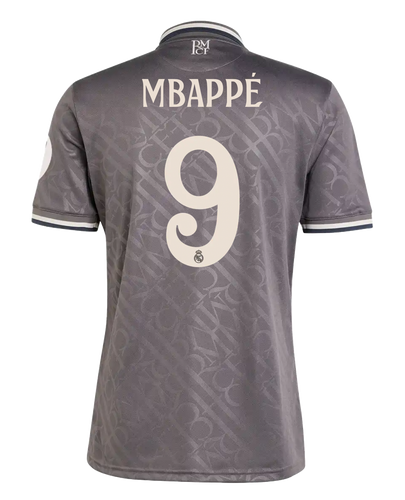 MBAPPÉ #9 Real Madrid 24/25 Stadium Men's Third Shirt