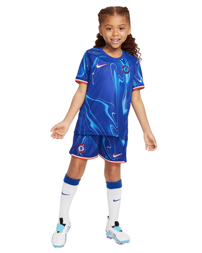 PALMER #20 Chelsea 24/25 Kid's Home Shirt and Shorts - PL Font