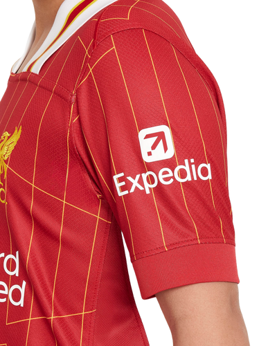 M.SALAH #11 Liverpool 24/25 Kid's Home Shirt and Shorts - PL Font