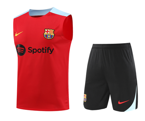 Barcelona 24/25 Men's Red Training Tank Top