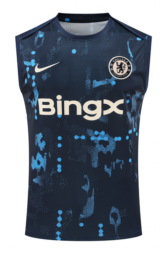 Chelsea 24/25 Men's Navy Pre-Match Training Tank Top