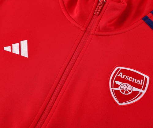 Arsenal 24/25 Men's Red Long Zip Jacket