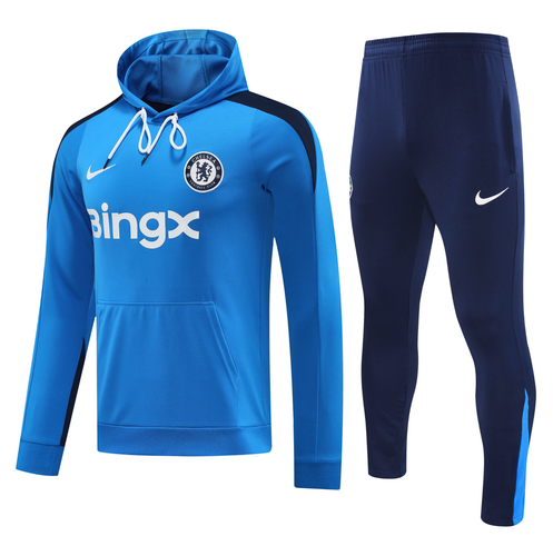 Chelsea 24/25 Men's Blue Hoodie Tracksuit