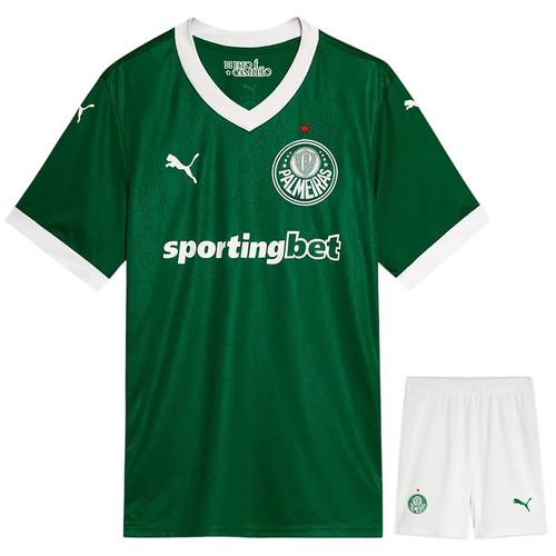 Palmeiras 25/26 Kid's Home Mini-Kit