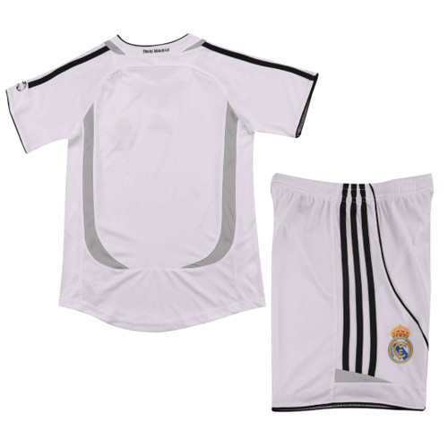 Real Madrid 06/07 Kid's Home Retro Mini-Kit