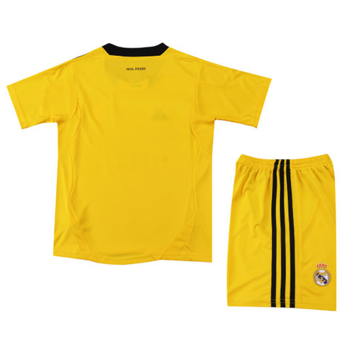Real Madrid 11/12 Kid's Home Goalkeeper Retro Mini-Kit