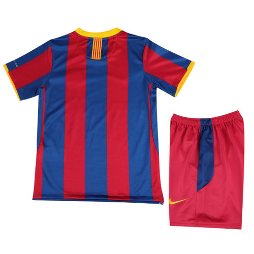 Barcelona 10/11 Kid's Home Retro Mini-Kit