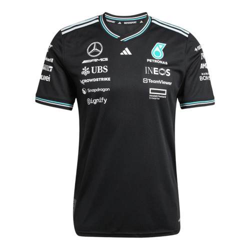 Mercedes-AMG 2025 Black Authentic Driver T-Shirt