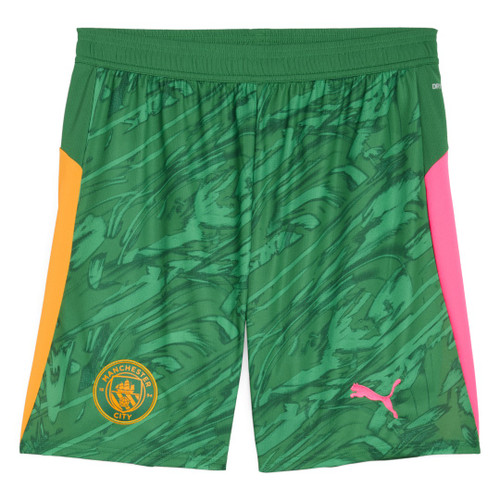 Manchester City 25/26 Kid's Green Goalkeeper Mini-Kit