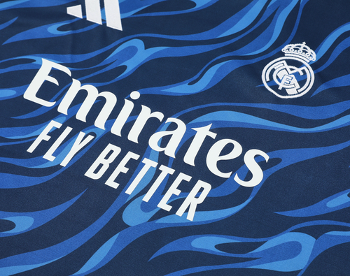 Real Madrid 25/26 Men's Blue Training Tank Top