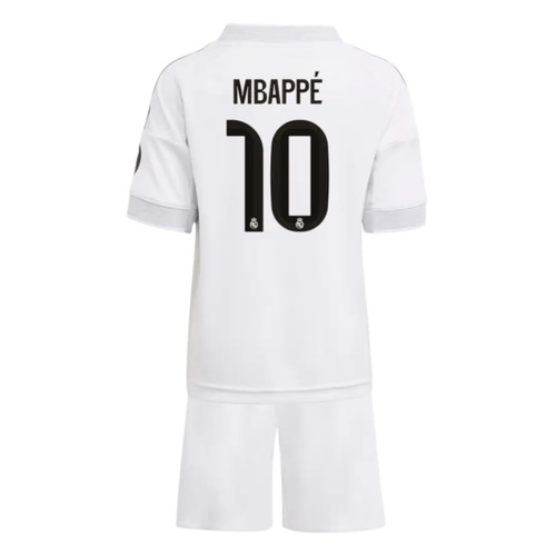 MBAPPÉ #10 Real Madrid 25/26 Kid's Home Mini-Kit