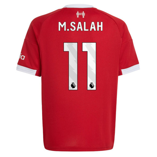 M.SALAH #11 Liverpool 25/26 Kid's Home Mini-Kit - PL Font