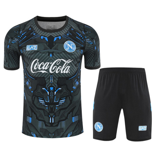 SSC Napoli 25/26 Men's Black Training Shirt