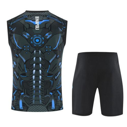 SSC Napoli 25/26 Men's Black Training Tank Top