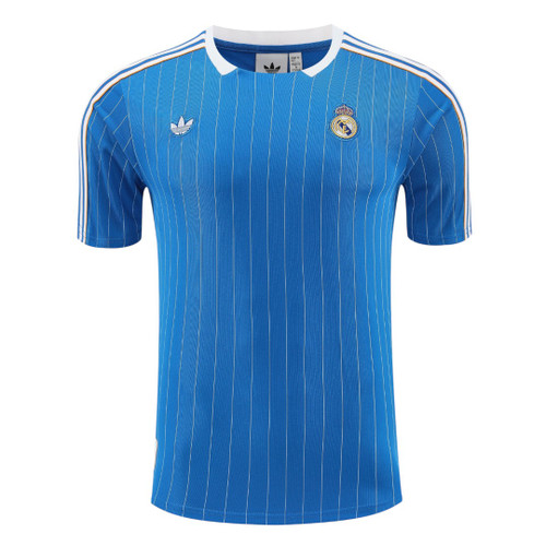 Real Madrid 25/26 Men's Blue Terrace Icon Shirt