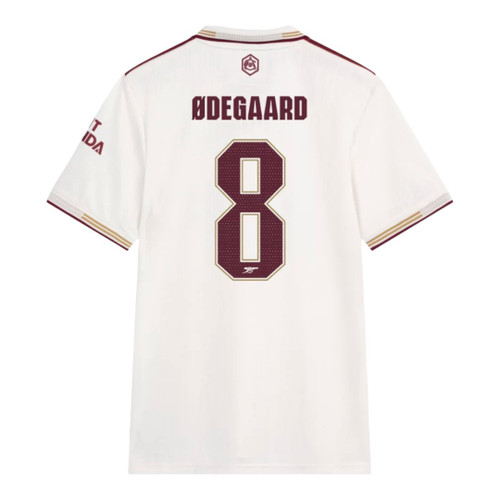 ØDEGAARD #8 Arsenal 25/26 Authentic Men's Third Shirt - Arsenal Font