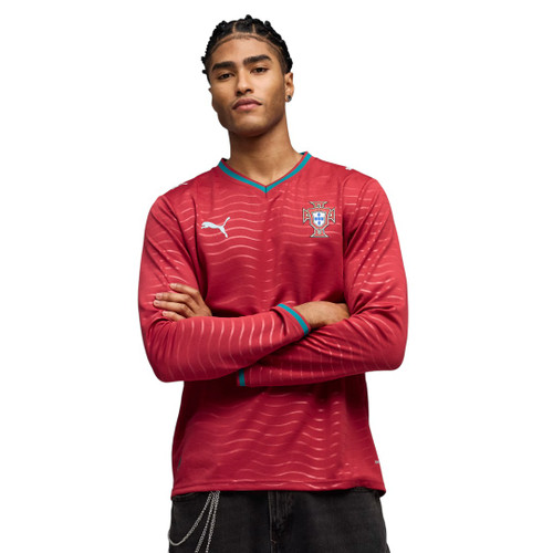 Portugal 2026 Men's Home Long Sleeve Shirt