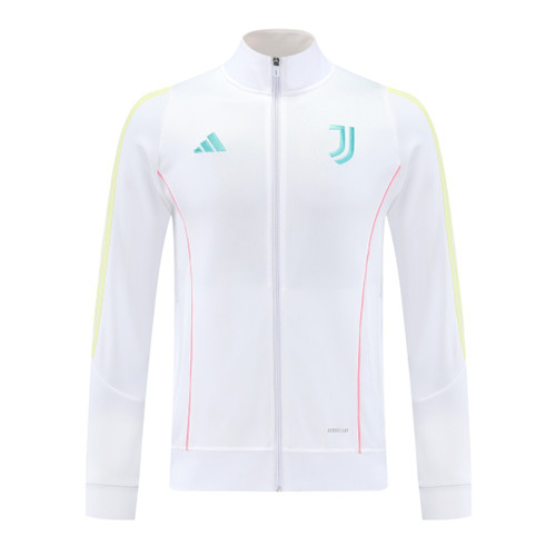 Juventus 25/26 Men's White Long Zip Jacket