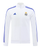 Real Madrid 24/25 Men's White Long Zip Jacket