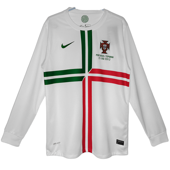 Portugal 12/13 Men's Away Retro Long Sleeve Shirt
