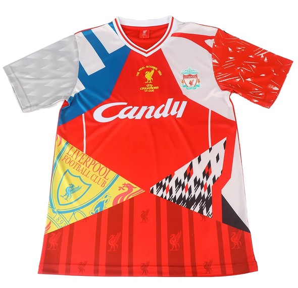 Liverpool 2005 Men's Commemorative Retro Shirt