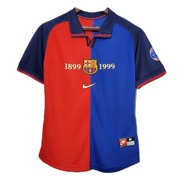 Barcelona 99/00 Men's Home Retro Shirt