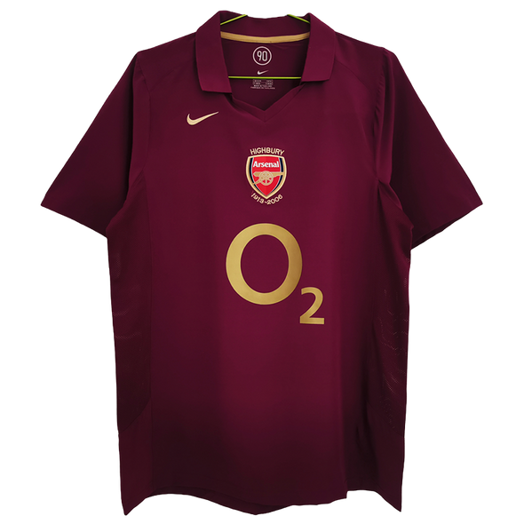 Arsenal 05/06 Men's Home Retro Shirt