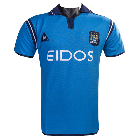 Manchester City 01/02 Men's Home Retro Shirt