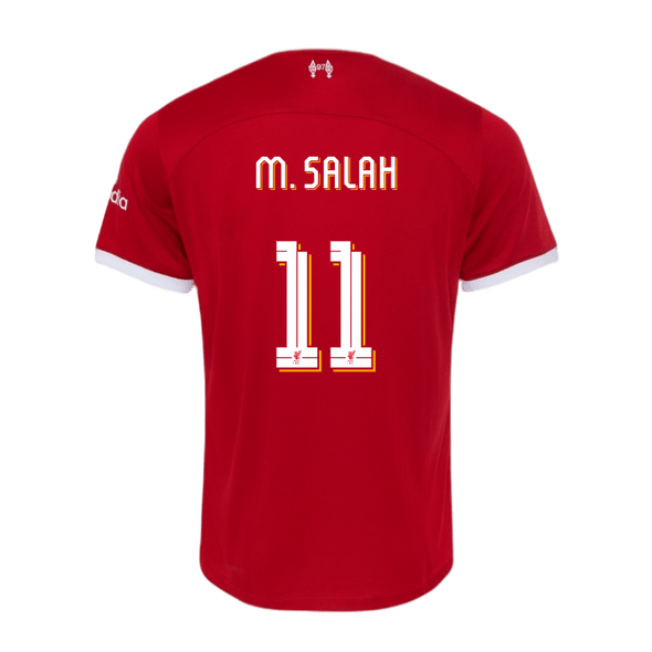 M.SALAH #11 Liverpool 23/24 Authentic Men's Home Shirt - LFC Font
