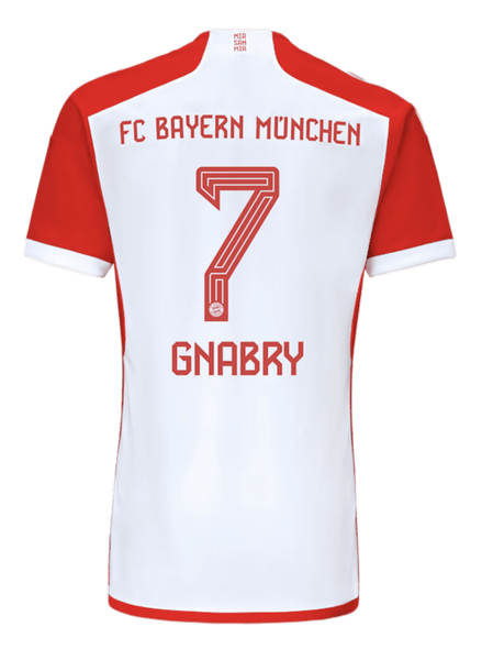 GNABRY #7 Bayern Munich 23/24 Stadium Men's Home Shirt