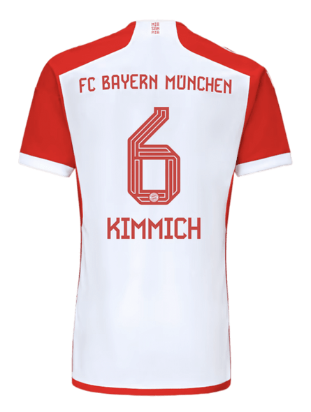 KIMMICH #6 Bayern Munich 23/24 Stadium Men's Home Shirt