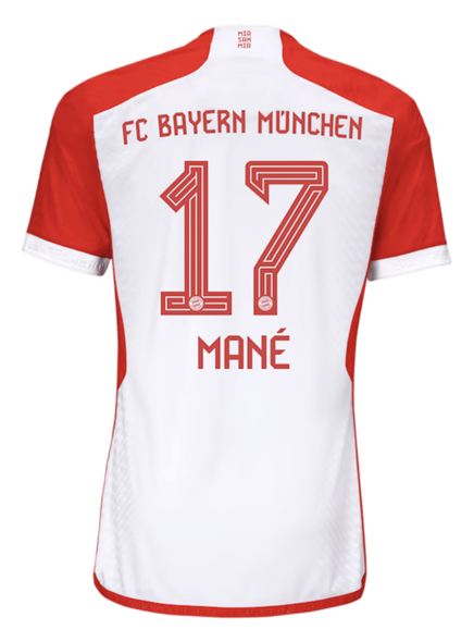 MANÉ #17 Bayern Munich 23/24 Authentic Men's Home Shirt