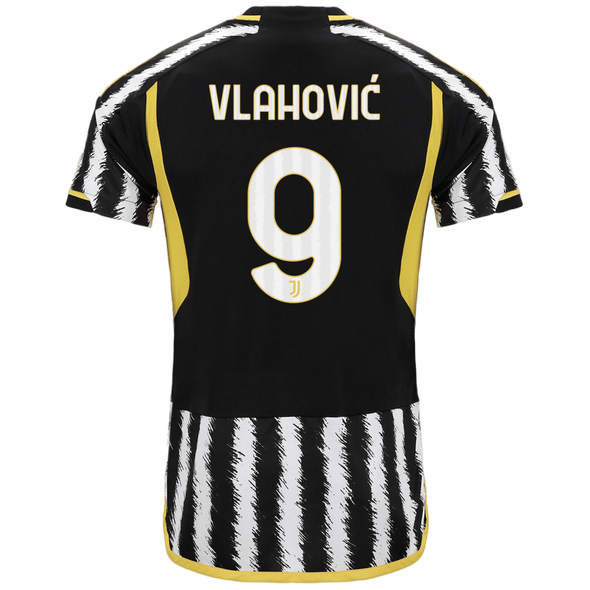 VLAHOVIĆ #9 Juventus 23/24 Stadium Men's Home Shirt