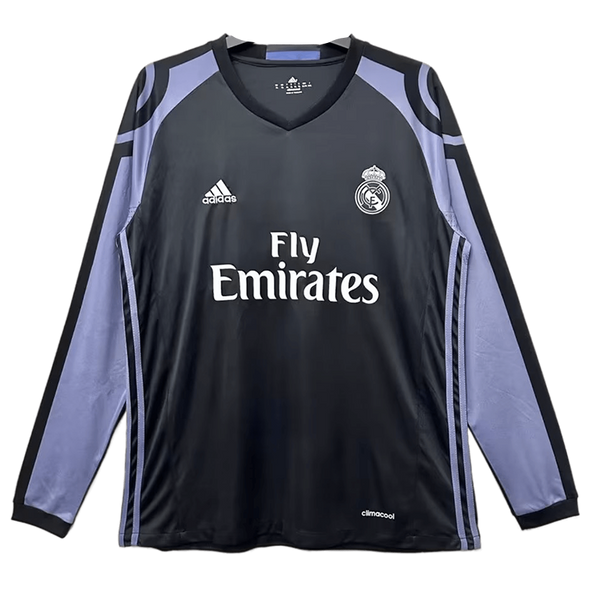 Real Madrid 16/17 Men's Third Retro Long Sleeve Shirt
