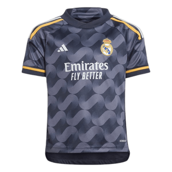 Real Madrid 23/24 Kid's Away Shirt and Shorts