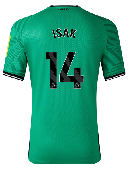 ISAK #14 Newcastle United 23/24 Stadium Men's Away Shirt - PL Font