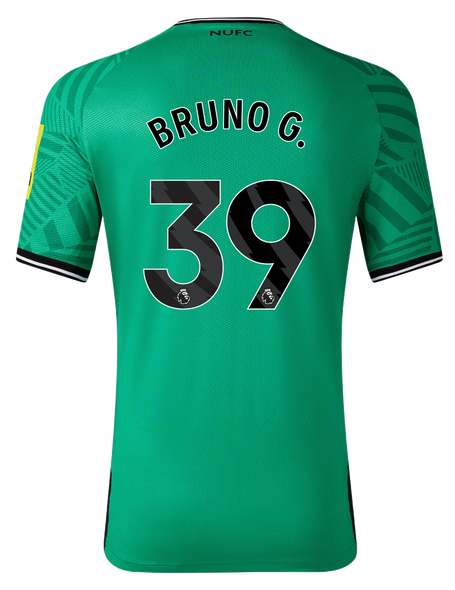 BRUNO G. #39 Newcastle United 23/24 Authentic Men's Away Shirt - PL Font