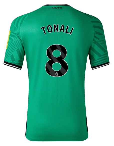TONALI #8 Newcastle United 23/24 Authentic Men's Away Shirt - PL Font