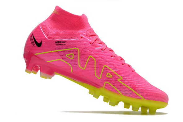 Nike Air Zoom Mercurial Superfly 9 Elite AG Football Boots - Pink/Yellow