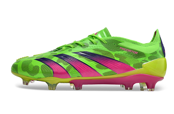 adidas Predator Elite FG - Green/Pink/Yellow