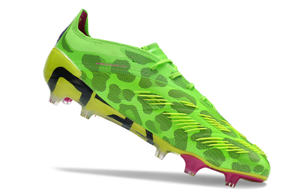 adidas Predator Elite FG - Green/Pink/Yellow