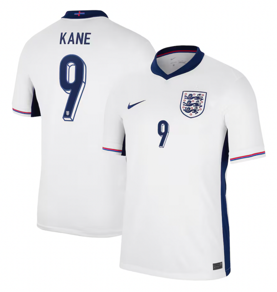 KANE #9 England 2024 Stadium Men's Home Shirt